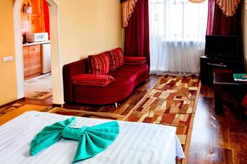Фото номера Апартаменты Апартаменты Rizo Park Haus Apartment г. Петропавловск 8