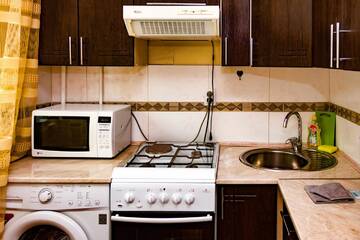 Фото номера Апартаменты Апартаменты Tiffany Park Haus Apartment г. Петропавловск 9