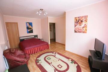 Фото номера Апартаменты с 1 спальней Апартаменты Barselona Park Haus Apartments г. Петропавловск 8