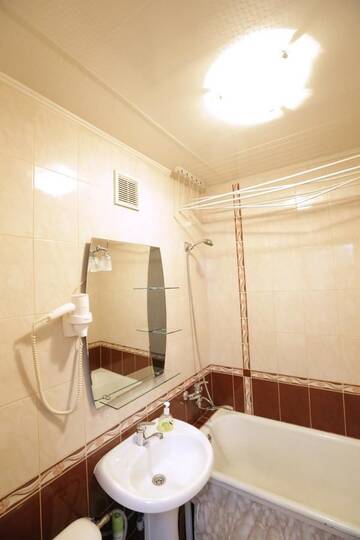 Фото номера Апартаменты с 1 спальней Апартаменты Barselona Park Haus Apartments г. Петропавловск 18