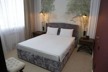 Фото номера Люкс с кроватью размера «king-size» Отель TELEGRAPH INN г. Петропавловск 4
