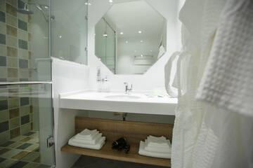 Фото номера Двухместный номер с 1 кроватью Отель GREEN Which Hotel г. Петропавловск 4